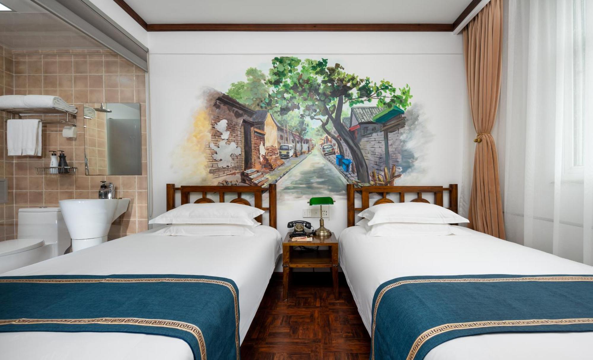 Nost Algia Hotel - Near Beijing Yonghe Lama Temple, Ghost Street, Beihai Park, Jingshan Park, Drum Tower, Houhai Bar Street, Tian'Anmen Square, Located In Beijing Traditional Hutongs, 5 Minutes Away From Subway, Free Laundry Serive Pequim Exterior foto