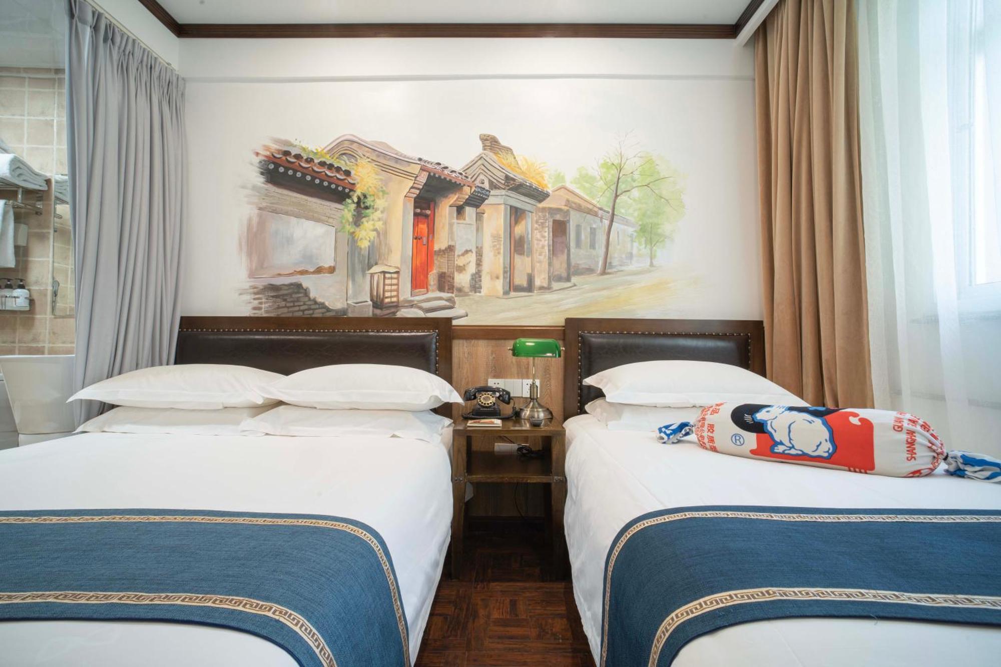Nost Algia Hotel - Near Beijing Yonghe Lama Temple, Ghost Street, Beihai Park, Jingshan Park, Drum Tower, Houhai Bar Street, Tian'Anmen Square, Located In Beijing Traditional Hutongs, 5 Minutes Away From Subway, Free Laundry Serive Pequim Exterior foto